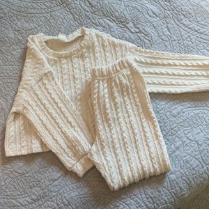 Like new Boutique style sweater and pants set for child